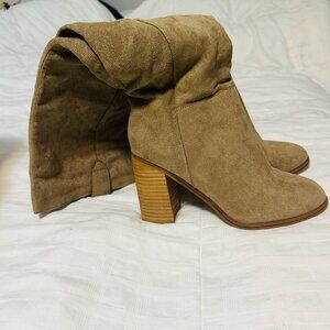 Knee High Boots Large Heel